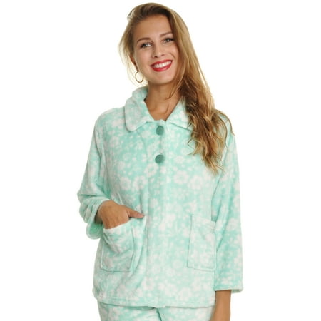 

Angelina Mix-and-Match Plush Pajama Bed Jacket (1-Pack)