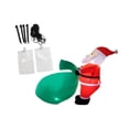 thumbnail image 3 of Adorno navideño inflable de Papá para exteriores, adorable figura de Papá con luces LED incorporadas para interiores, patios, festivales,, 3 of 8