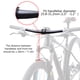 thumbnail image 4 of Bici de canasta lixada canasta de bicicleta bicicleta escuadera de delantera bolsa de mascotas para viajar en compras, 4 of 7