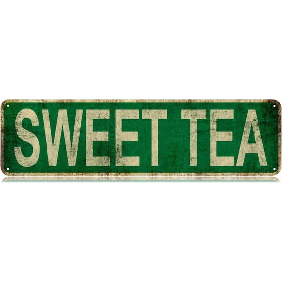 Sweet Tea Slim Tin Sign Street Funny Metal Sign Wall Decor for Bedroom Farm Home Bar Garage Man Cave Wall Art Gift 4 by 16.jpg