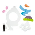 thumbnail image 2 of Snowman Face Picture Frame Magnet Craft Kit, Makes 12, Craft Kits, Winter, 12 Pieces, 2 of 4