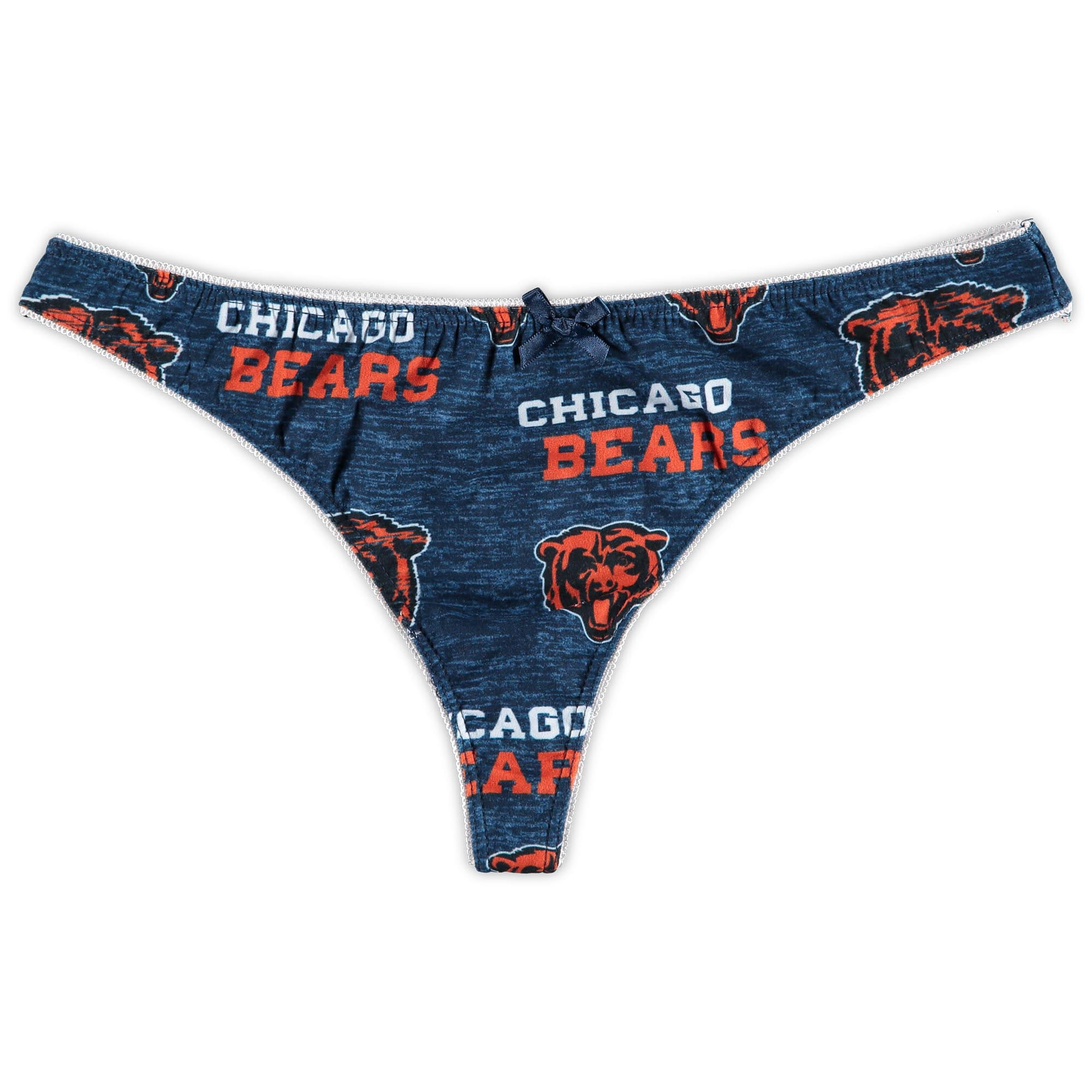 FOCO Chicago Bears Thematic Print Bootie Short Extra Small 