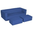 thumbnail image 1 of SoftZone® Flip-Flop Couch - Blue, 1 of 3