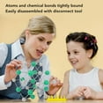 thumbnail image 3 of Sodium Chloride Model, Atomic Model High Gloss Teaching Aids Enhance Spatial Concept  for Junior High School, 3 of 7