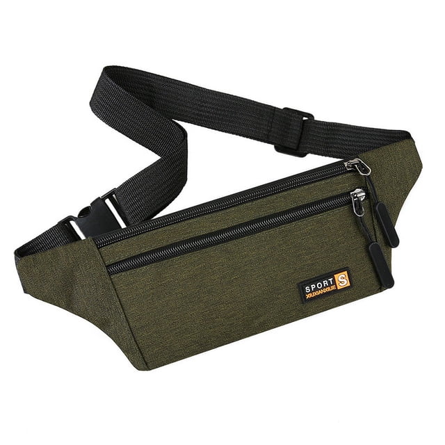 Riñonera deportiva de ocio, bolsa para deportes al aire libre, bolsa para correr, bolsa para teléfono móvil, riñonera de trabajo personal para hombres