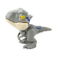 thumbnail image 3 of 3x Juguete de Dinosaurio de Marioneta de Dinosaurio de Mano con Articulaciones Flexibles Figura de Acción Interactiva para Rellenos de 3 piezas, 3 of 8