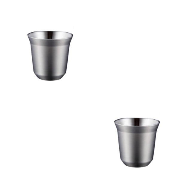 Billuyoard Tazas de café con aislamiento, botella de seguridad de doble pared, antiescaldado, 80ML, té, leche, taza aislante para beber, Type6 NO6