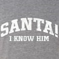 thumbnail image 6 of Wild Bobby Vintage Movie Quote Santa! I Know Him Men Premium Tri Blend T-Shirt, Premium Heather, Large, 6 of 6