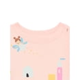 thumbnail image 3 of Garanimals Baby Girl Print Fleece Sweatshirt, Sizes 6/9-24 Months, 3 of 3