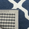 thumbnail image 4 of SAFAVIEH Cambridge Jayme Geometric Area Rug, Navy/Ivory, 5' x 8', 4 of 8