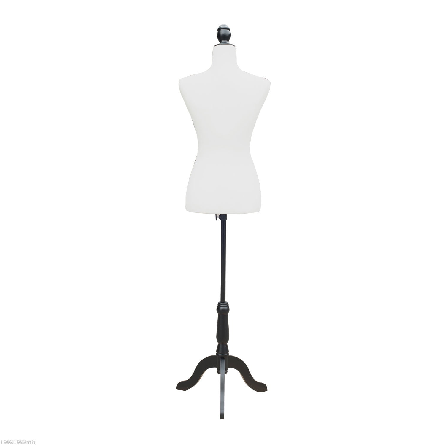 1:12 Black Metal Sewing Dress Form Schaufensterpuppe Modell Display Stand