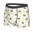 thumbnail image 2 of Balery Sea Turtle Basking in the Sun Men's Boxer Briefs, Soft and Breathable Cotton Underwear with nylon Waistband-Small, 2 of 9
