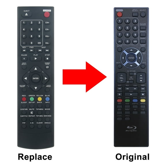 New NF035UD Replace Remote Control fit for MAGNAVOX LD427SSX LD427SSX MAIN LD427SSXMAIN