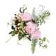 thumbnail image 4 of Ramo De Flores Para Bodas, Respetuoso Con El Medio Ambiente, Alto Grado De Simulación, Exquisitas Flores Artificiales Para Decorar Bodas Para Arreglos Florales De Bricolaje Cergrey Rosa, 4 of 8