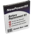 thumbnail image 1 of Garmin Nuvi 1490 Battery Replacement Kit with Tools, Video Instructions, Extended Life Battery and Full One Year Warranty, 1 of 2