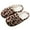 Coffee, variant on Eoperou 1 Pair Slippers Soft Bottom Leopard-print Plush Comfortable to Wear Warm Slippers for Daily Life