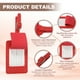 thumbnail image 3 of Etiquetas de Equipaje Uxcell, Etiquetas de Equipaje de Cuero PU para Identificación de Maletas, Accesorios de Protección de Privacidad para Equipaje Barco Rojo, 3 of 6