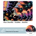 thumbnail image 2 of Unicorn Polyester Chair Mat Non-Slip Machine Washable Indoor Carpet Rug, 2 of 6