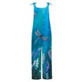 thumbnail image 5 of Ichuanyi liquidación de mujeres con mangas de verano impresas para mujeres pantalones casuales de una pieza sin espalda ICHUANYI WER2023082206468, 5 of 5