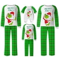 thumbnail image 1 of Pijamas navideños a juego Grinch - TKing Fashion 2024 Nuevos conjuntos de pijamas navideños familiares a juego Grinch, pijamas navideños navideños para parejas, adultos y niños, 6 Meses, 1 of 4