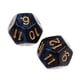 thumbnail image 3 of Paquete de 3-4, 10 Uds. Dados poliédricos D12 de 12 caras para mazmorras 4 piezas, 3 of 8