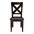 thumbnail image 1 of Topline Home Furnishings Solid Wood Side Chair (Set of 2), 1 of 8