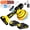 2 * 21V battery with multiple accessories, variant on DGB Cordless Car Polisher, Orbital Polishing Machine, Battery Powered Buffer Sander for Auto Detailing and Car Care
