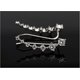 thumbnail image 1 of 7 Cristales Ear Cuffss925Plata Pendientes Hipoalergénicos Pendientes Banban ZefeiWu 9024735317647, 1 of 1