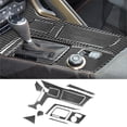 thumbnail image 3 of Real Bright Soft Car Interior Carbon Fiber Sticker Decoration36Pcs Carbon Fiber Interior Full Kit Cover For Chevrolet Corvette C7Auto Car Protection Interior Accessories, 3 of 9