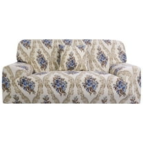 REGALWOVEN Floral Print Sofa Slipcover 3 Seater Couch Cover, 69"-86", Multicolor