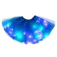 thumbnail image 3 of gljltg 2 Pcs Girls Layered Stars Sequins Tutu Skirt Princess Ballet Dance Dress for 2-8 Years, 3 of 6