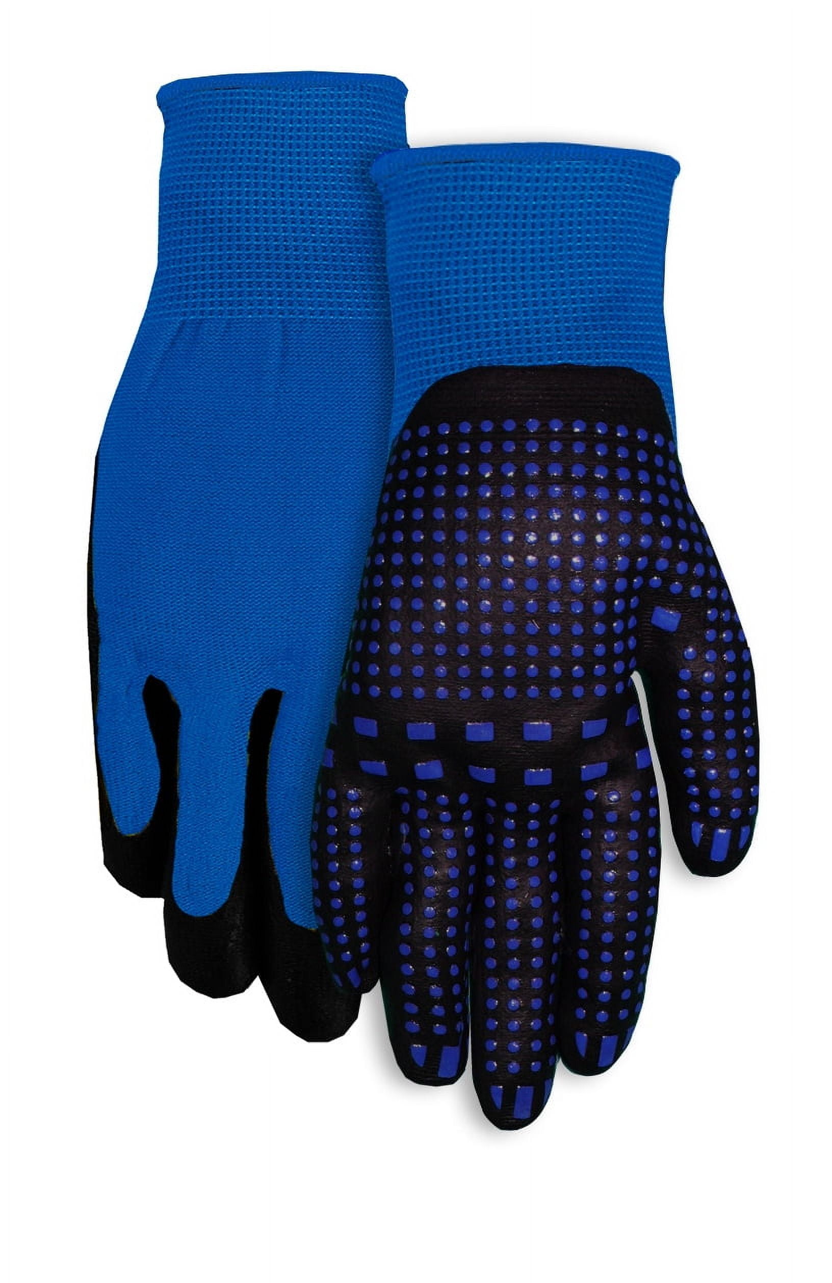 (2 pack) Blue Expert Gardener Large/X-Large Maximum Gripping Gloves, Latex Free