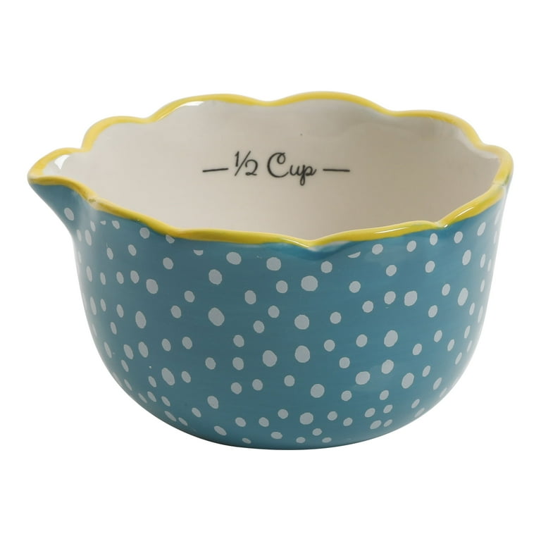 The Pioneer Woman Breezy Blossom 5-Piece Stoneware Measuring Prep