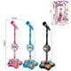 thumbnail image 4 of Micrófono de pie para niños, micrófono para niños con soporte ajustable para karaoke infantil con luces, pasatiempo para fiestas de niñas, juguete musical con luces intermitentes, accesorio de karaoke, 4 of 6