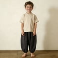 thumbnail image 2 of Asxite Toddler Print Soft Loose Breathable Casual Outdoor Pants Elastic Waist Summer 2-8 Y, 2 of 6