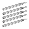 thumbnail image 1 of Single Flute Cutter, Steel End Mills Single Flute Milling  Durability Easy Use End Mill Spiral Milling Cutter  For Man For Repair Parts, 1 of 8