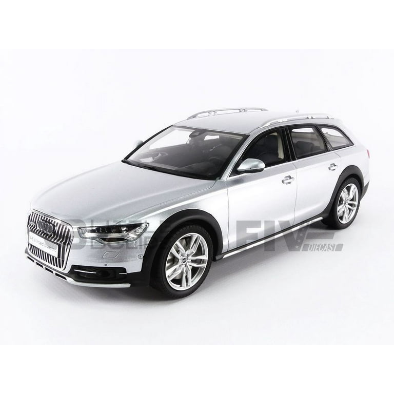 2019 Audi A6 (C7) Allroad Floret Silver Metallic 1/18 Model
