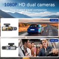 thumbnail image 2 of Dash cam YOVDA doble 1080P con pantalla IPS de 3,16" y visión nocturna, 2 of 7