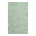 thumbnail image 3 of Unique Loom Floral Shag Collection Area Rug - Carved (5' 1" x 8' Rectangle Green), 3 of 7