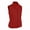 Tango Red, variant on Monterey Club Women's French Rib Knit Rhinestone Zipper Vest #2770