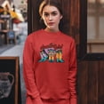 thumbnail image 4 of Dazzling Girl Sweatshirt Blessed and Lucky Cowgirl Cute South Vintage Retro American Heritage Tradition Crewneck, 4 of 7