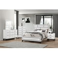 thumbnail image 1 of Shina Chalk Panel Bedroom Set Special Twin 6 Piece: Bed, Dresser, Mirror, 2 NightStands, Chest, 1 of 13