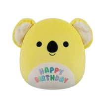 Squishmallows 2025 Original 8-Inch Happy Birthday Squad Plush - Collectible Soft & Squishy Mini Stuffed Animal Toy - Add to Your Squad - Gift for Kids, Girls & Boys (Donny Koala)