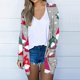 thumbnail image 1 of Puntoco Mujer Moda Impreso Abrigo Manga Larga Cárdigan Suelto Casual Blusa Tops Puntoco Puntoco-1, 1 of 6
