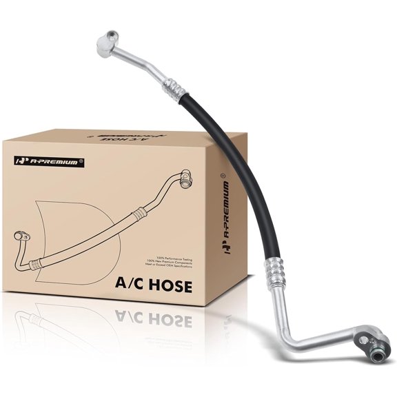 A-Premium A/C Discharge Line Hose Compatible with Volkswagen Jetta 2009-2010 Eos 2010-2016 GTI 2009-2014 Audi A3/A3 Quattro 2009-2013 1.4L 1.8L 2.0L