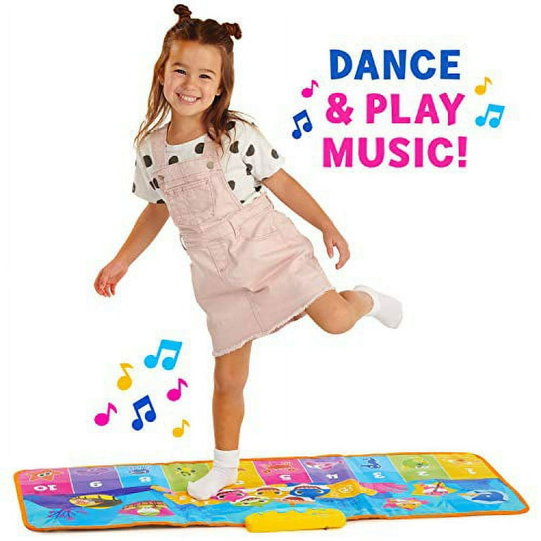 WowWee Pinkfong Baby Shark Official Step Sing Piano Dance Mat Multicolor Walmart