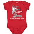 thumbnail image 3 of Inktastic My Mom is My Hero Diabetes Awareness Boys or Girls Baby Bodysuit, 3 of 5