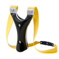 thumbnail image 5 of Runzkzy Outdoor Hunting Slingshot Flat Leather Catapult Rack Alloy Fast Pressure Solid Outdoor Athletic Slingshot Machine +3 Rubber Bands, 5 of 9