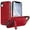 Winered, variant on ELEHOLD Case for iPhone XR, Luxury PU Leather Anti-Scratch Magnetic Case with Invisible Kickstand for MagSafe Accessory,Black