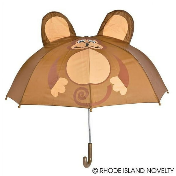 Rhode Island Novelty Monkey Rain Animal Series Kids Shield Umbrella